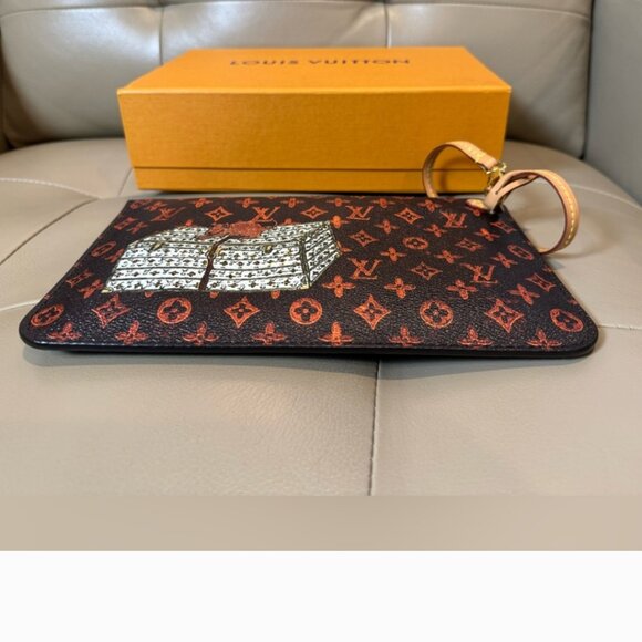Rare LV Pochette Grace Coddington x Louis Vuitton - Picture 5 of 6